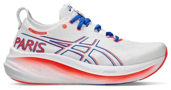 Asics Gel Nimbus 26 Scarpe da Corsa Donna Bianco Rosso