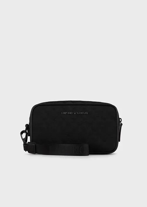 Beauty Case con Logo Emporio Armani / Nero