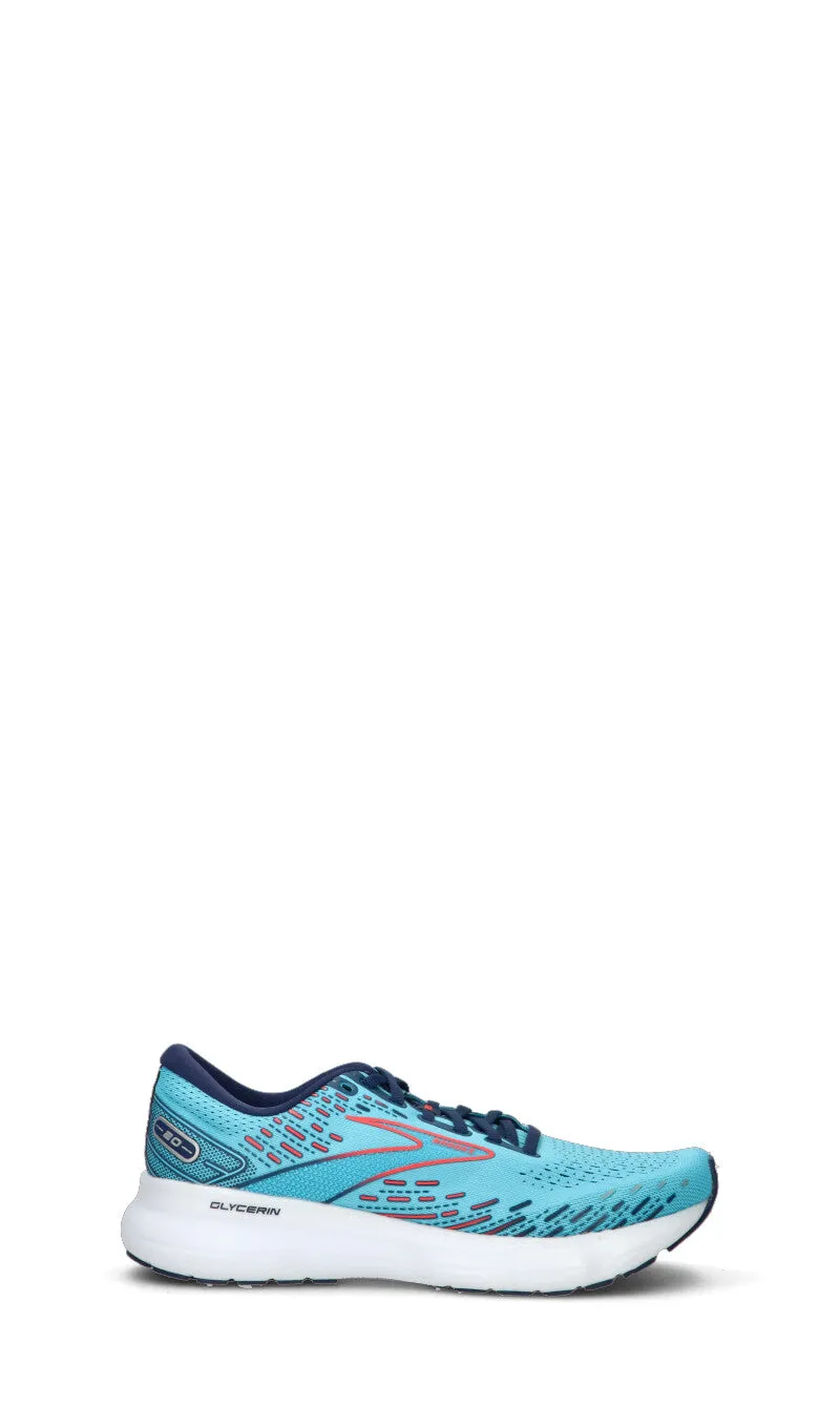 BROOKS Sneaker uomo azzurra/rossa