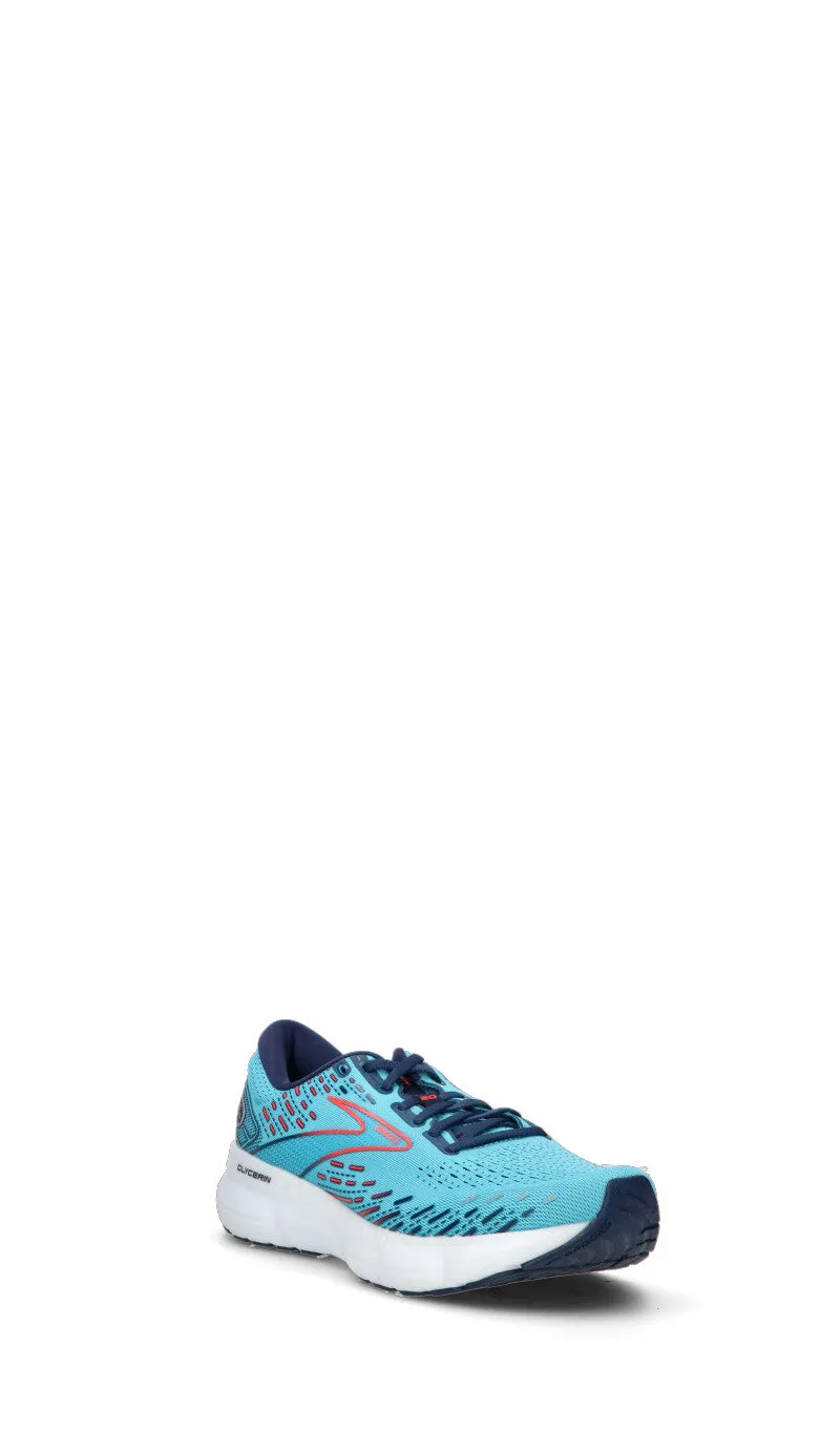 BROOKS Sneaker uomo azzurra/rossa