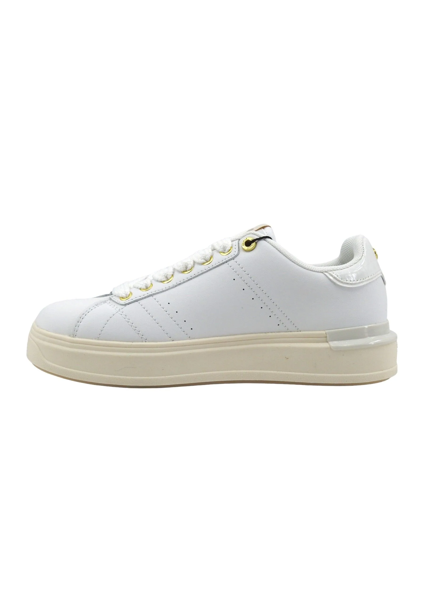 COLMAR Sneaker Donna White CLAYTON CROCODILE