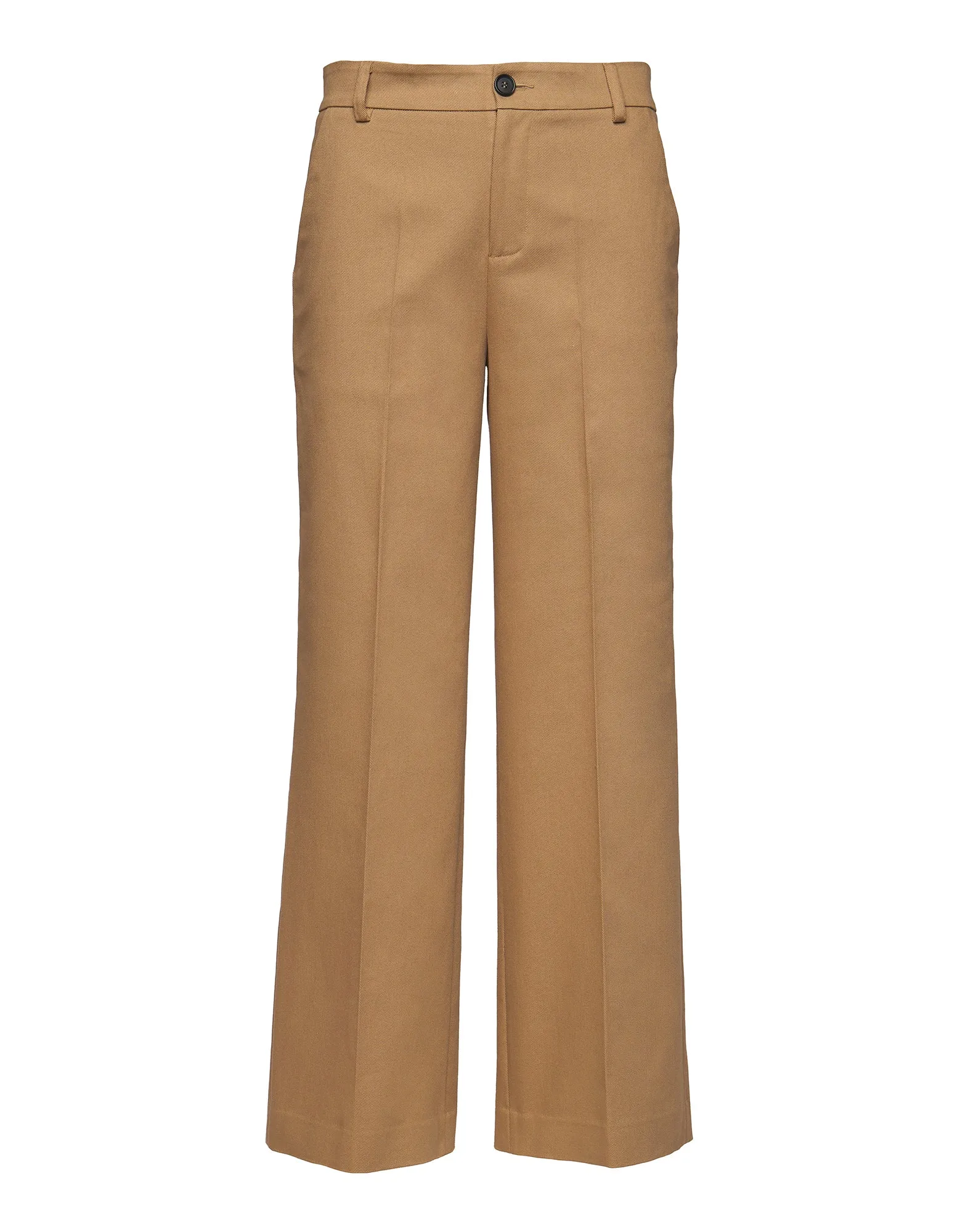 DOUUOD Pantaloni a Uomo in Cotton Drill Camel