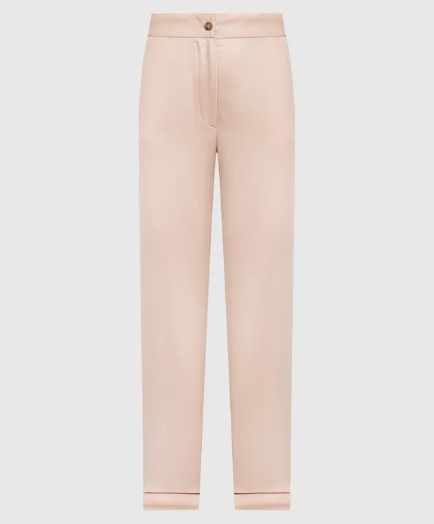 Enrico Mandelli Pantaloni beige RESORT4954