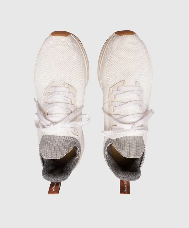 Enrico Mandelli Scarpe da ginnastica bianche DWALKP4950