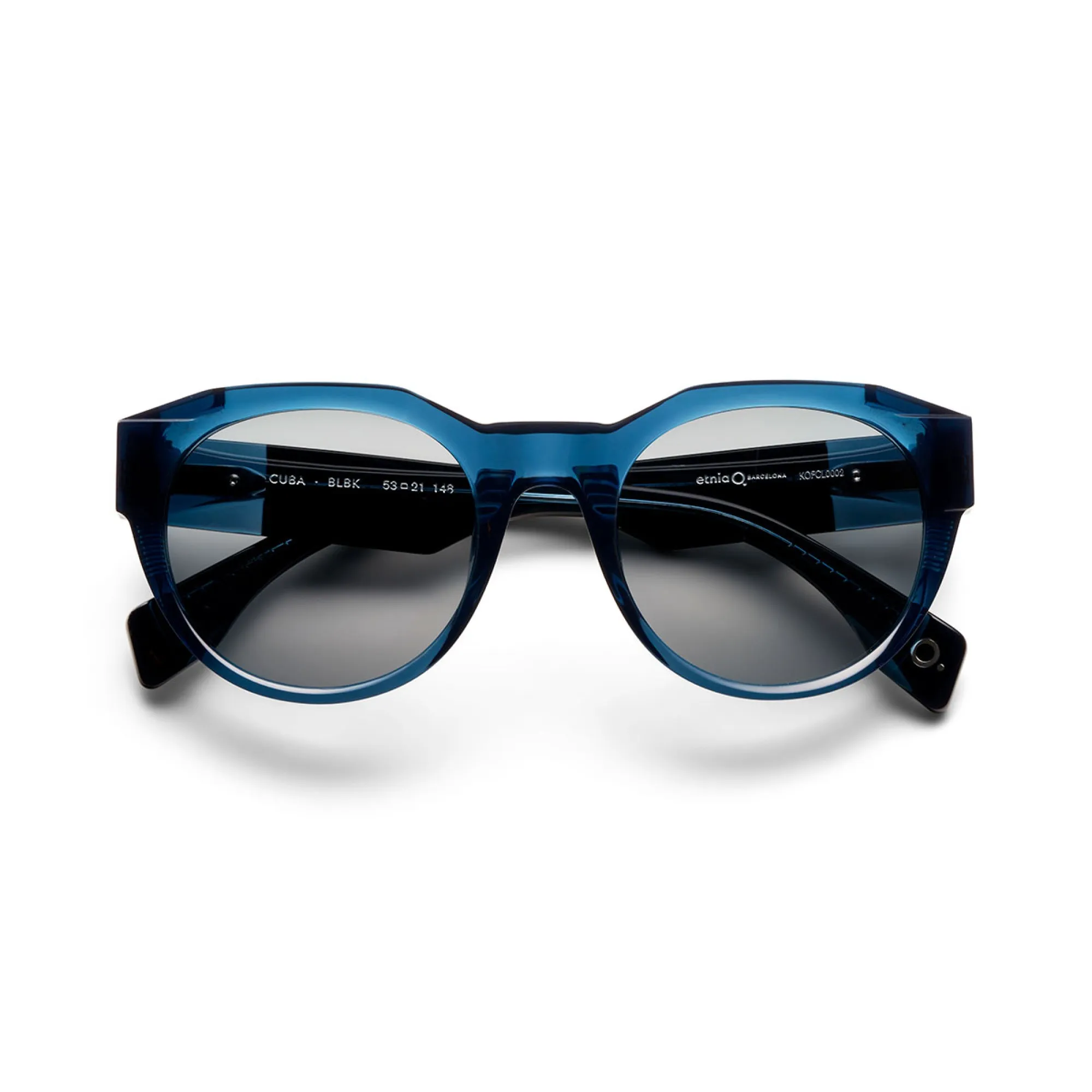   Etnia Barcelona CUBA - BLBK Blu Nero | Occhiale Da Sole Uomo 