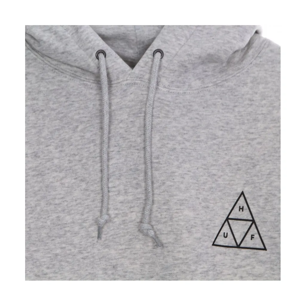 felpa cappuccio uomo essentials tt p/o hoodie ATHLETIC HEATHER