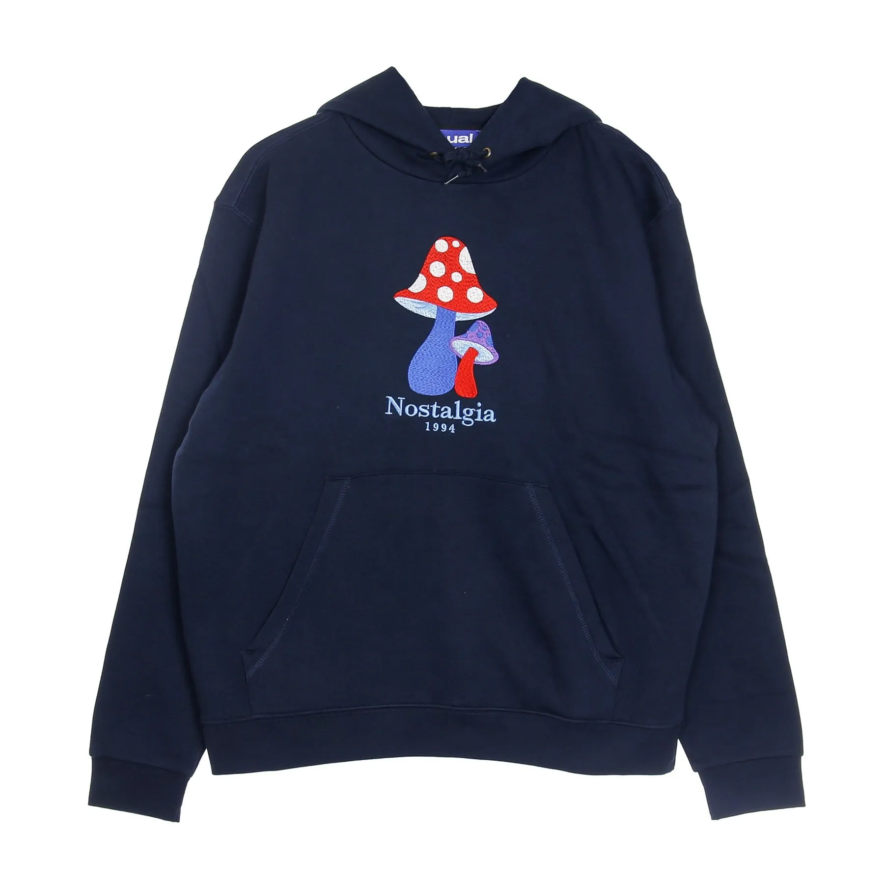 Felpa Cappuccio Uomo Mush Hoodie X Nostalgia Blue
