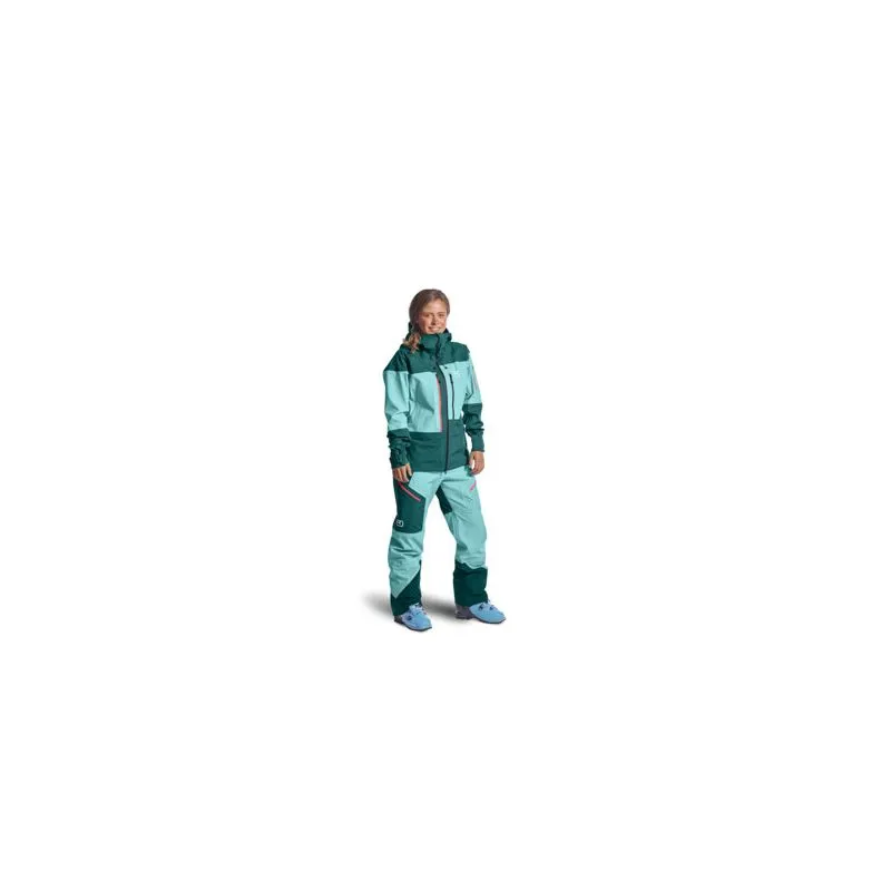 Giacca da freeride Ortovox 3l Guardian Shell Jacket (Pacific Green) donna