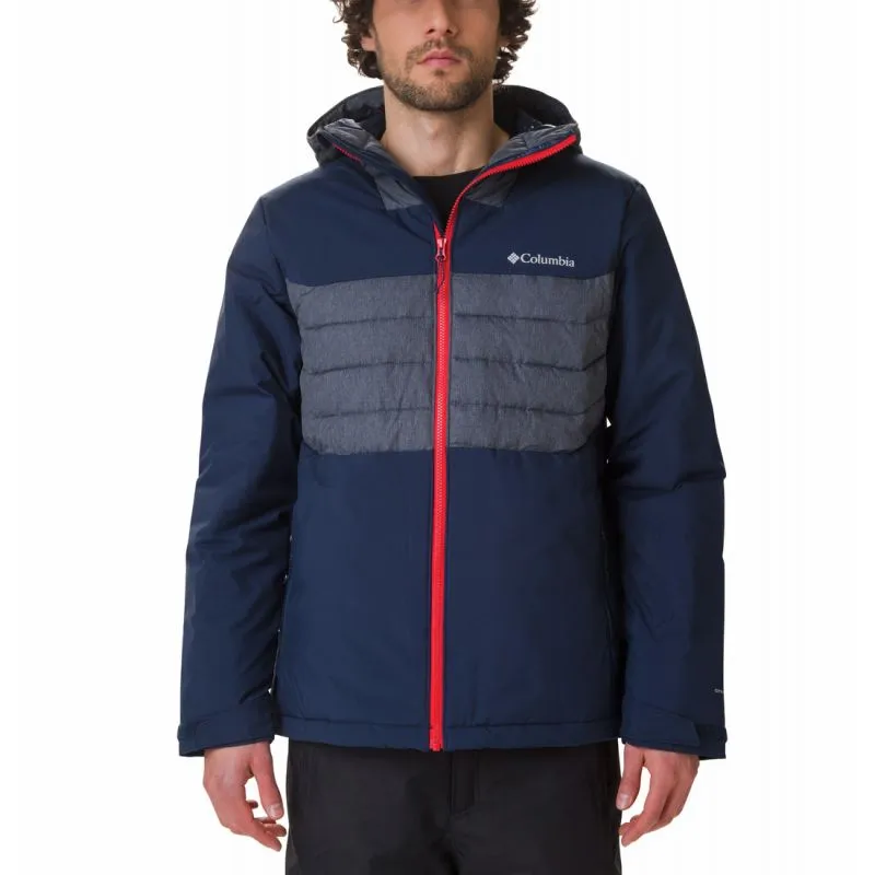 Giacca da sci Columbia White Horizon Hybrid Jacket (collegiale)