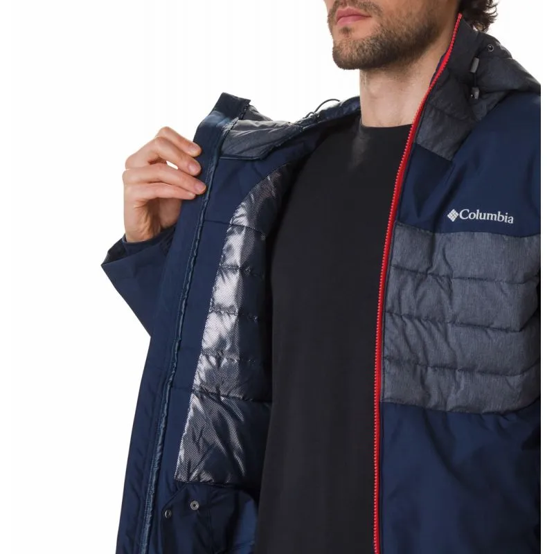 Giacca da sci Columbia White Horizon Hybrid Jacket (collegiale)