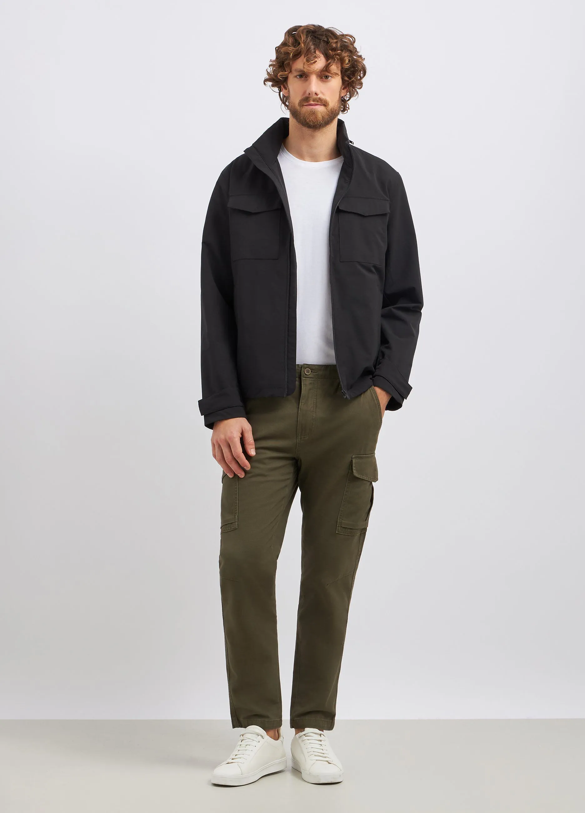 Giacca full zip uomo
