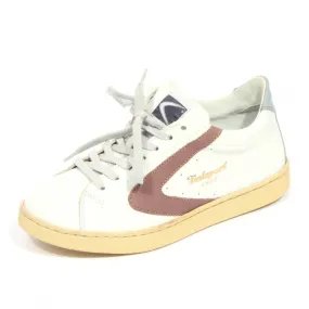 H0132 sneaker donna VALSPORT white/violet leather shoes woman