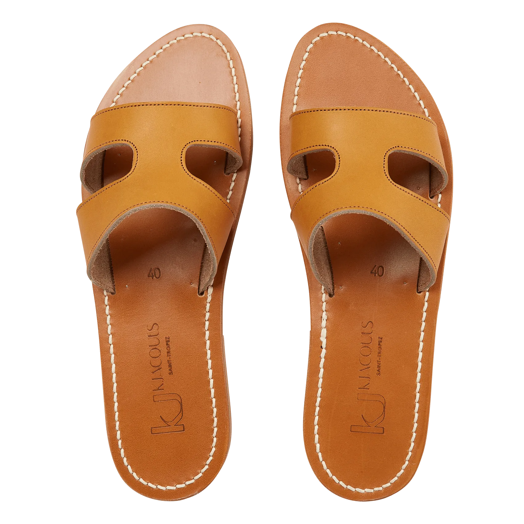  K JACQUES   Menandre - Mules basse in pelle | Marrone