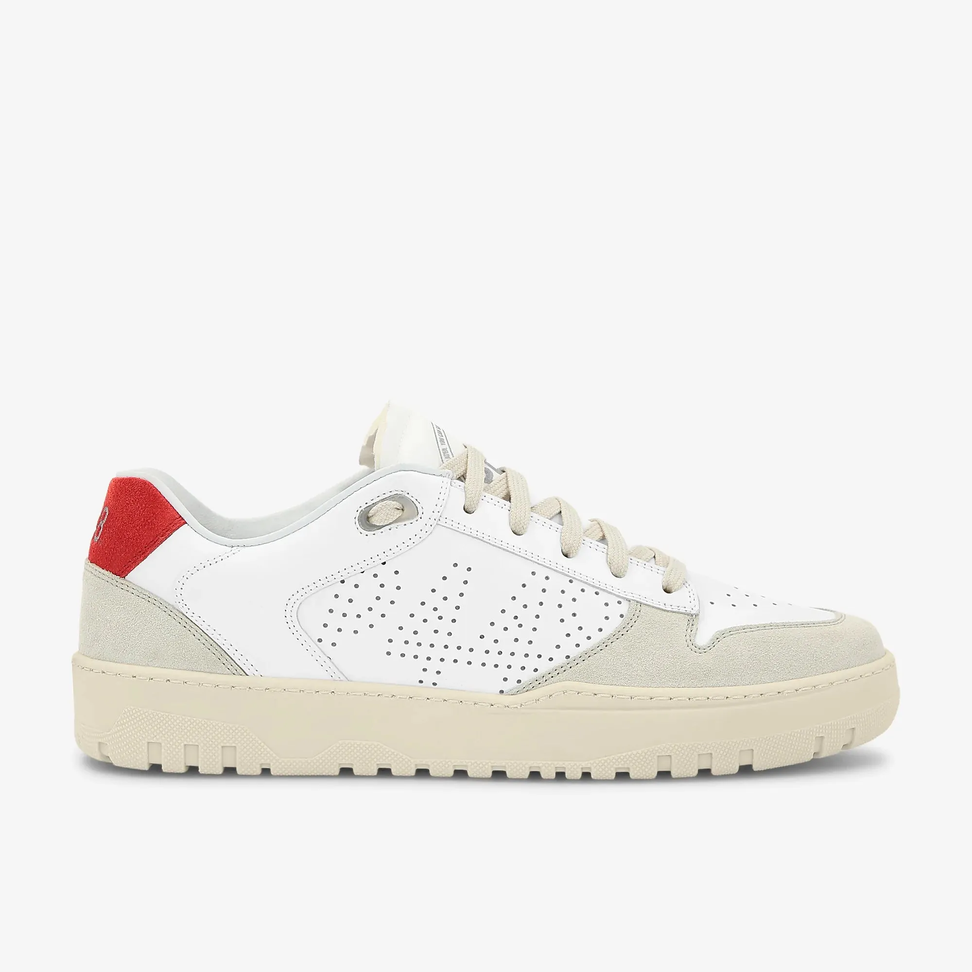 Leather Sneaker P448 / White