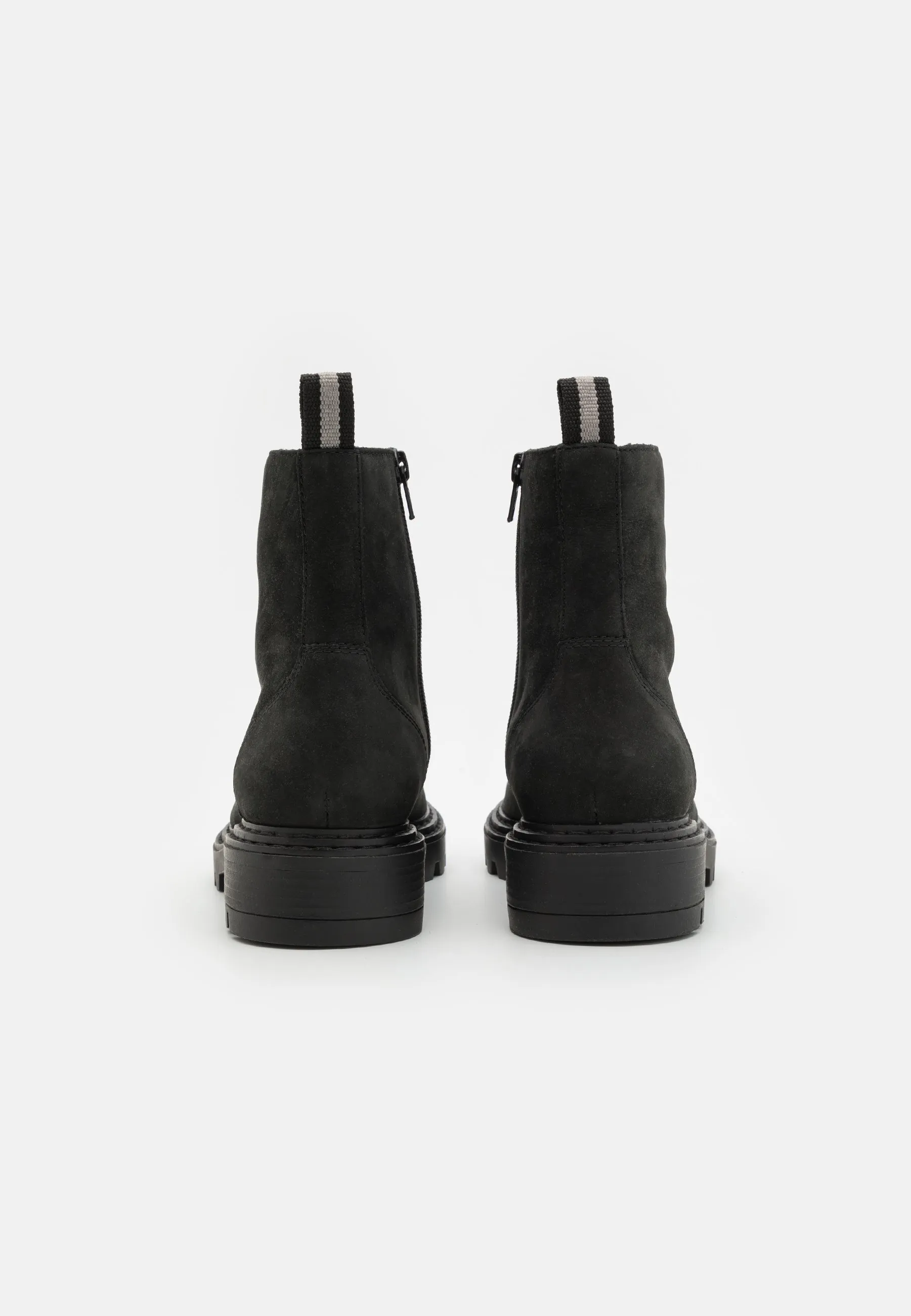 LEATHER - Stivaletti stringati