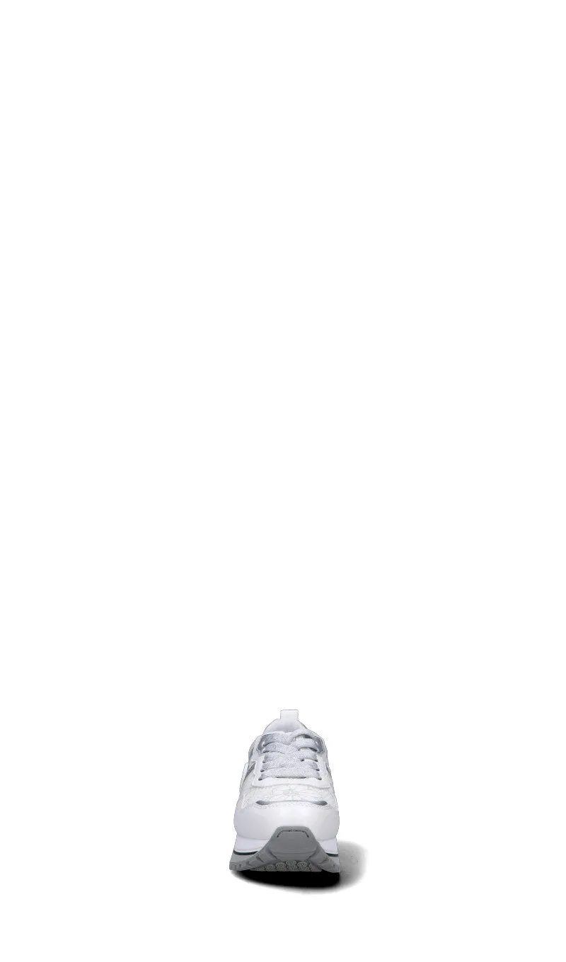 LIU JO Sneaker bimba bianca/argento