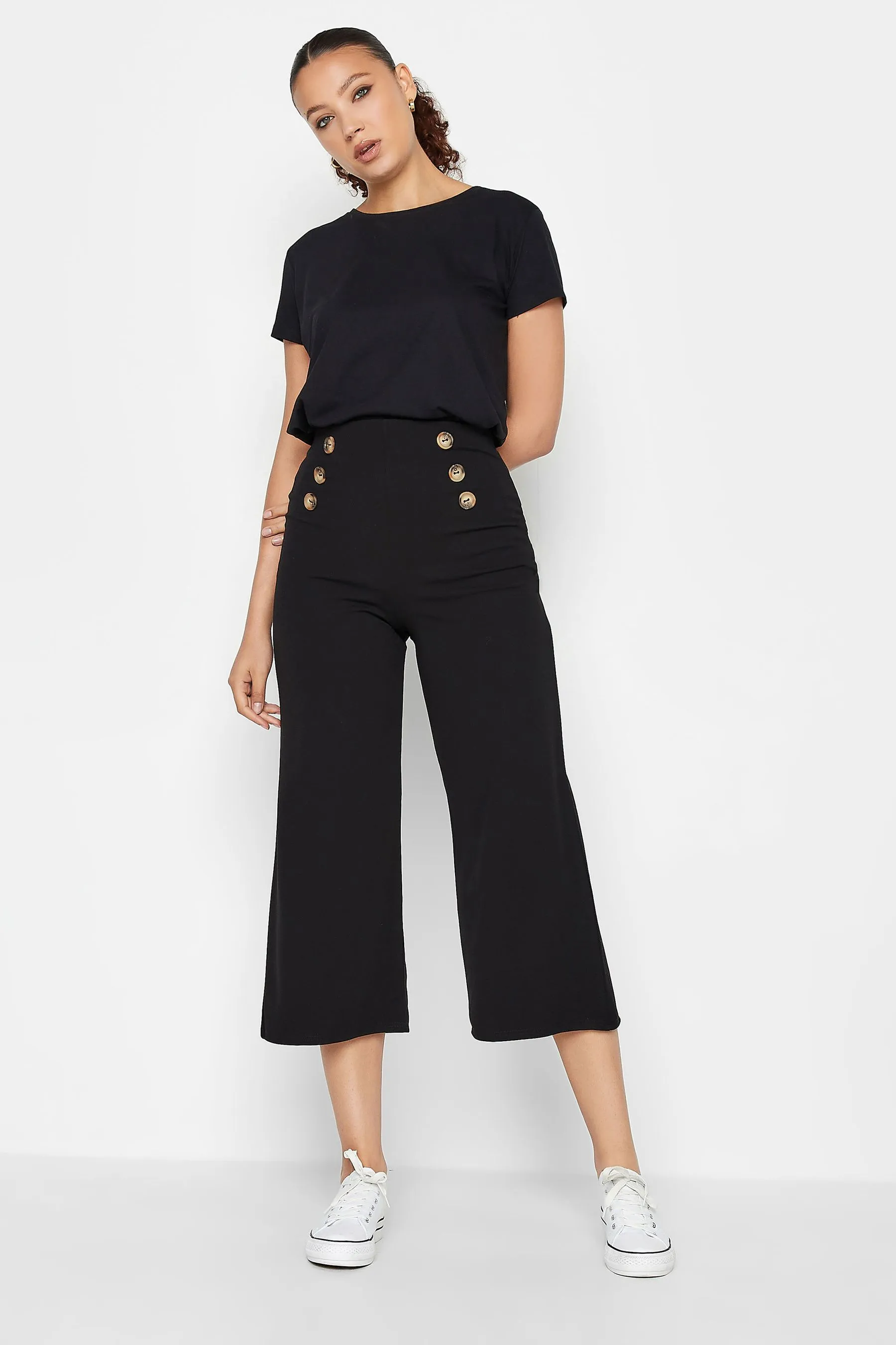 Long Tall Sally - Pantaloni corta con bottoni