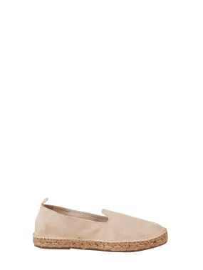 LORD PARTENOPEI   ESPADRILLAS TIROLESE BEIGE IN SUEDE