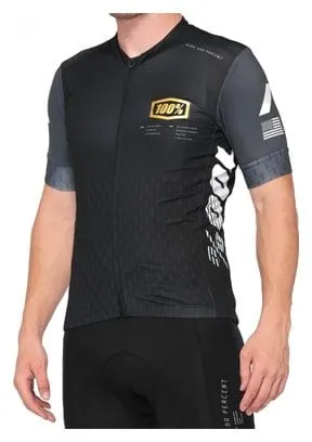 Maglia manica corta Exeeda 100% Nera / Grigia