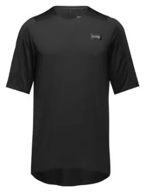 Maglia manica corta Gore Wear TrailKPR nera