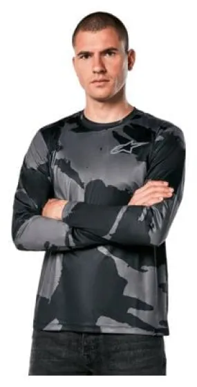 Maglia manica lunga Alpinestars Performance Camo Grigio