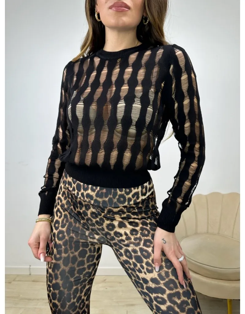 MAGLIA VIKY NERA