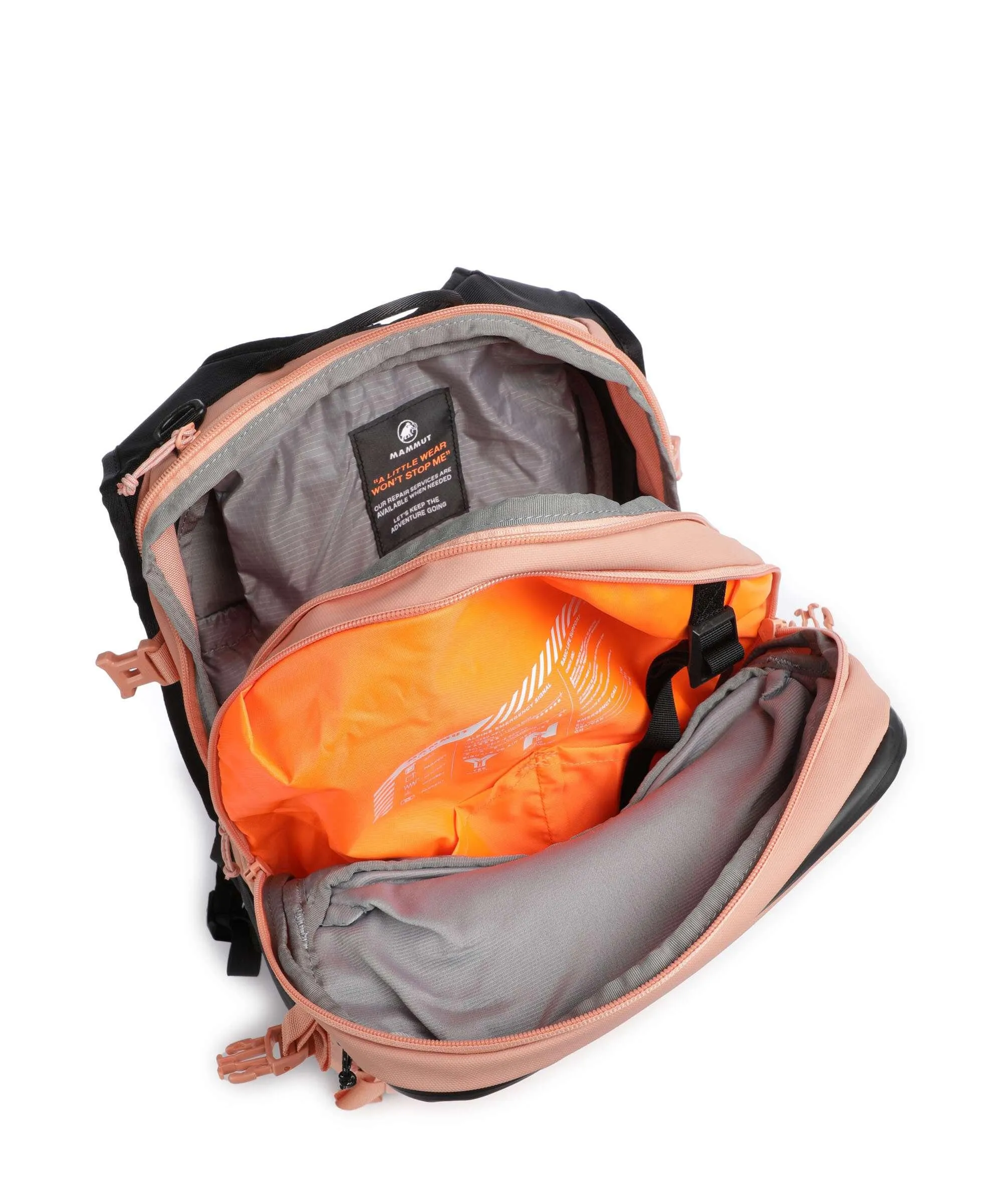  Mammut Nirvana 22W Zaino montagna poliammide riciclato rosa antico  