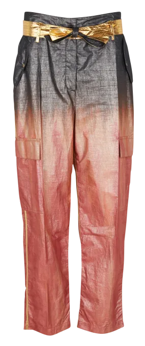  MES DEMOISELLES   SURI - Pantaloni wide stile cargo in cotone | Multicolore