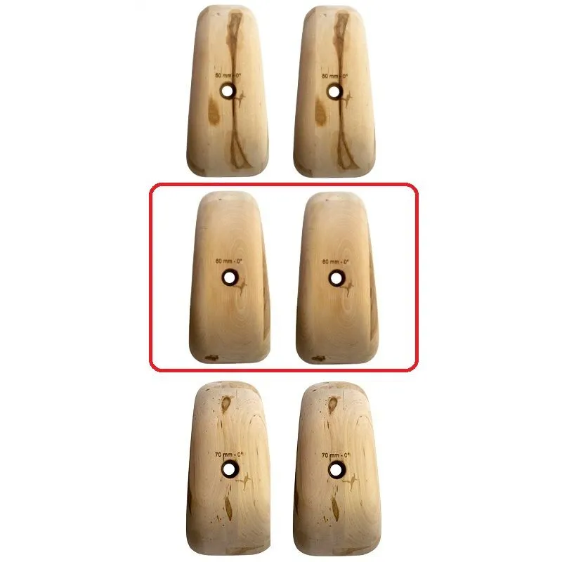 Metolius Wood Grips Pinch 0° set 6 prese arrampicata