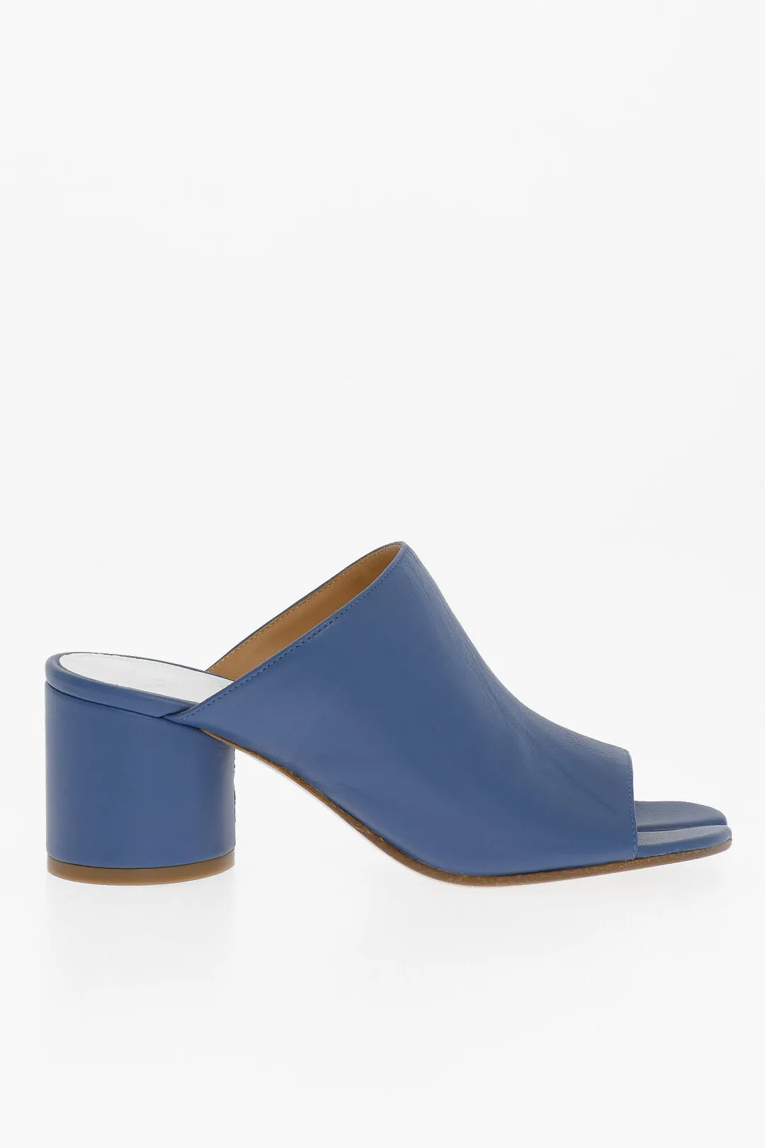 MM22 Mules TABI in Pelle open Toe 7cm