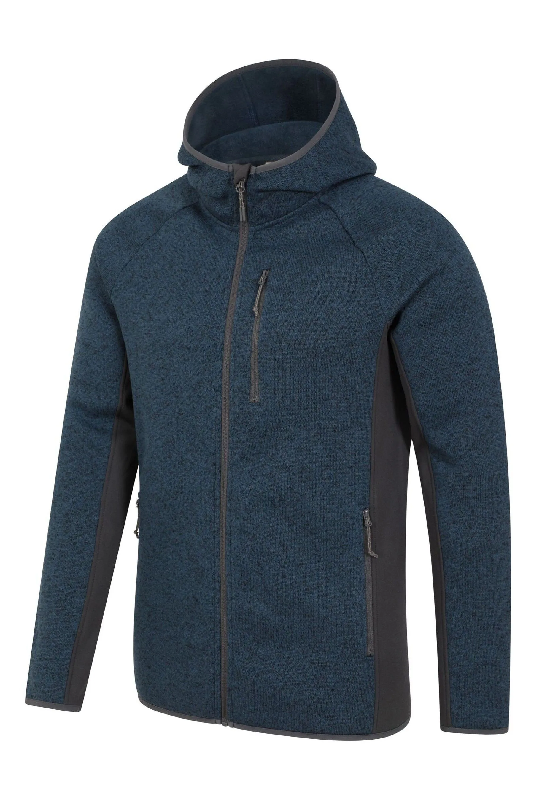 Mountain Warehouse - Treston - Pile con cappuccio da uomo