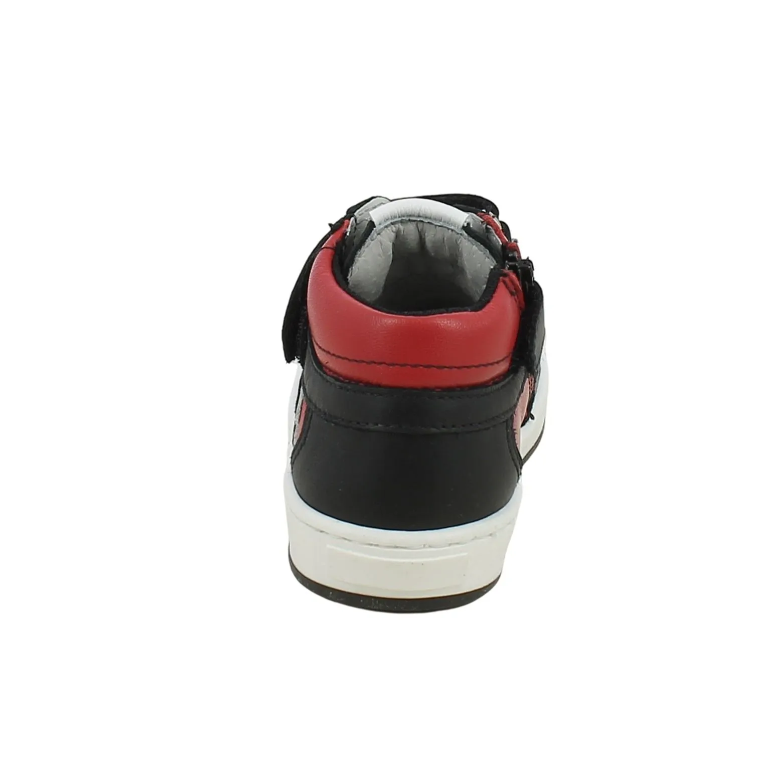 NeroGiardini  Sneaker bicolor con stella e strappo 