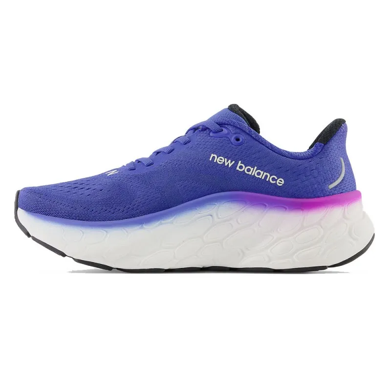 New Balance Fresh Foam More V4 Blu Rosa - Scarpe Running Donna