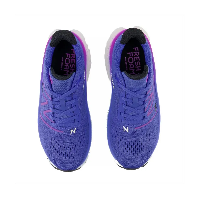 New Balance Fresh Foam More V4 Blu Rosa - Scarpe Running Donna