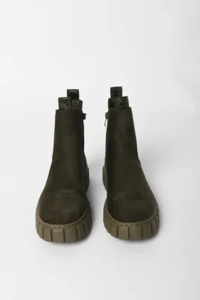 Nuna Lie  									    												 Stivaletti con platform - Verde militare