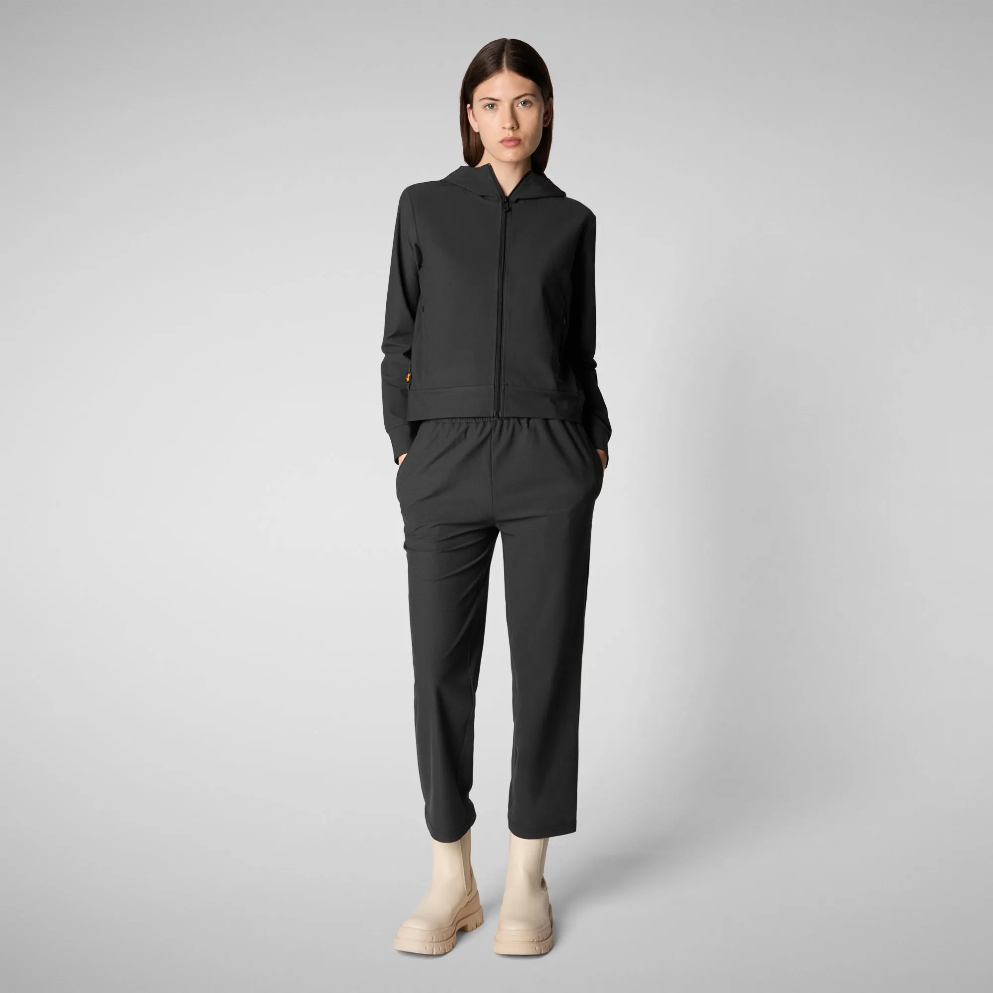 PANTALONI DONNA MILAN NERO