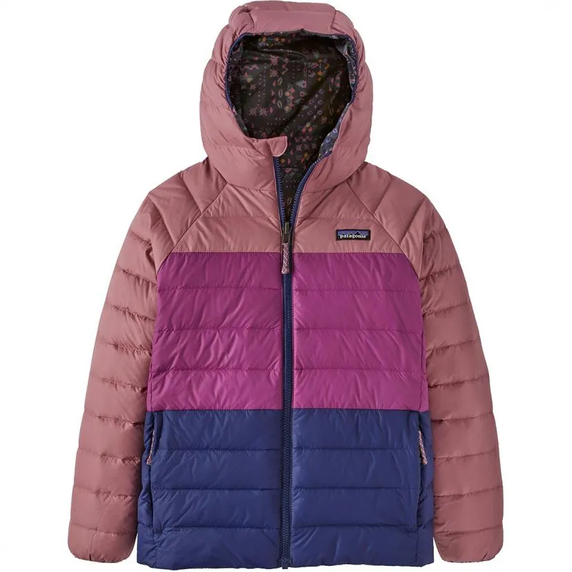 Patagonia Kids' Reversible Down Sweater Hoody giacca bambino