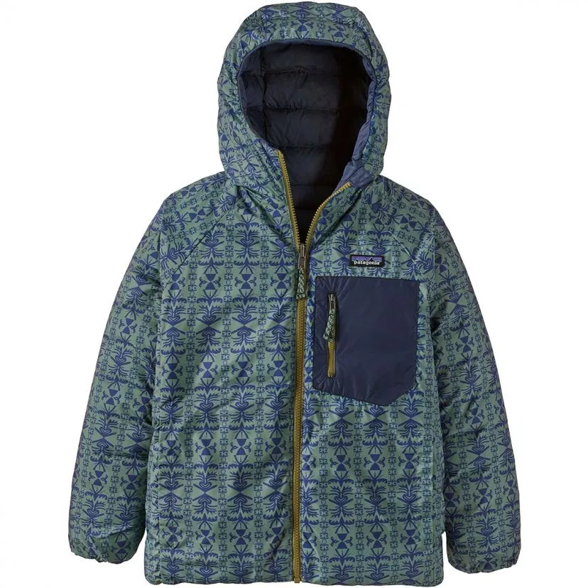 Patagonia Kids' Reversible Down Sweater Hoody giacca bambino