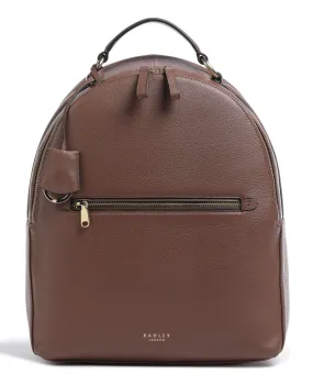  Radley London Witham Road Zaino pelle di vacchetta grana marrone  