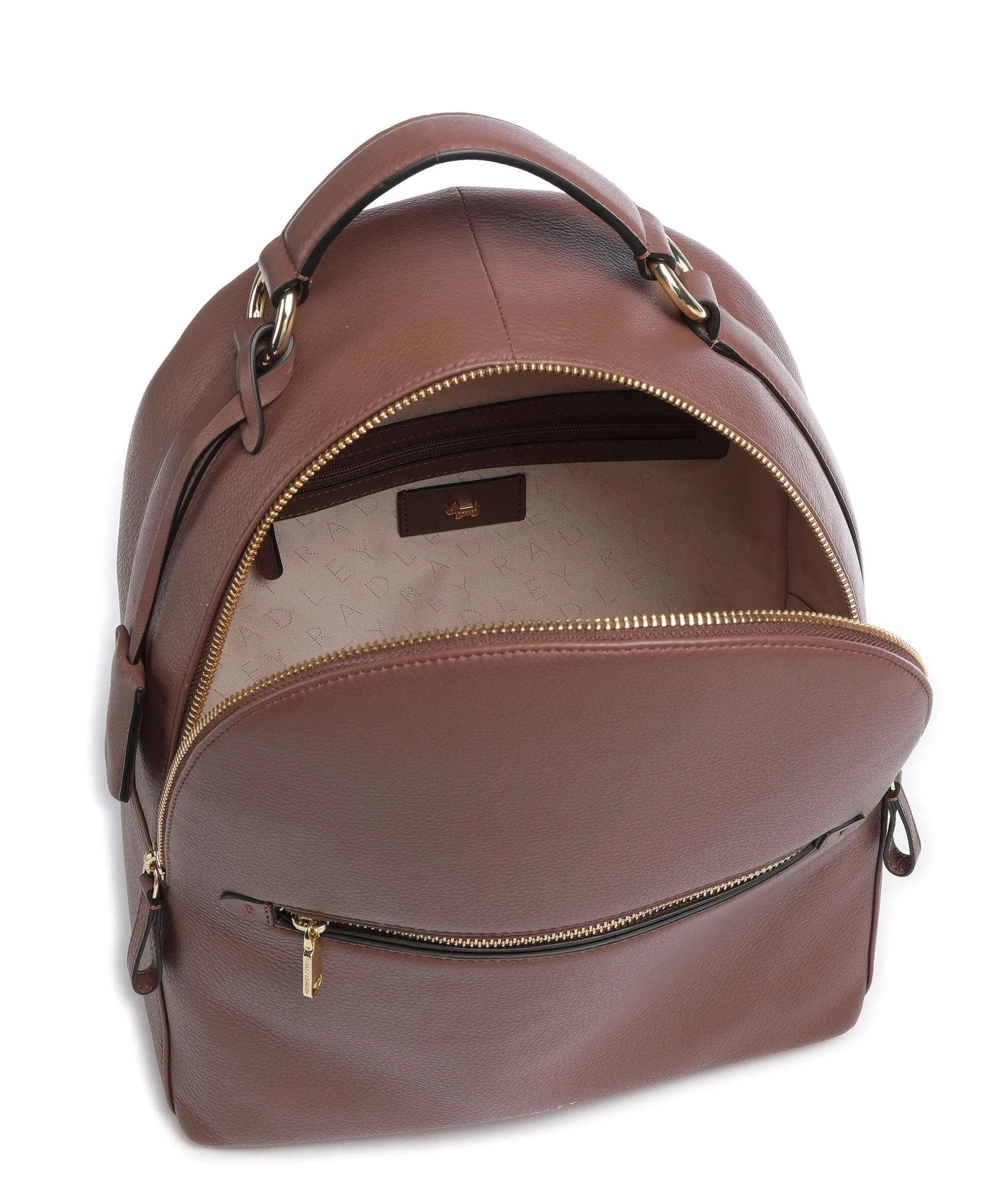  Radley London Witham Road Zaino pelle di vacchetta grana marrone  