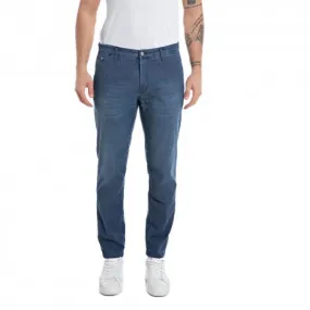 Replay Pantaloni Xlight + L32 Blu Uomo