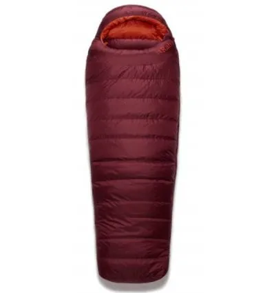 Sacco a pelo Rab Ascent 900 (Deep Heather) per donne