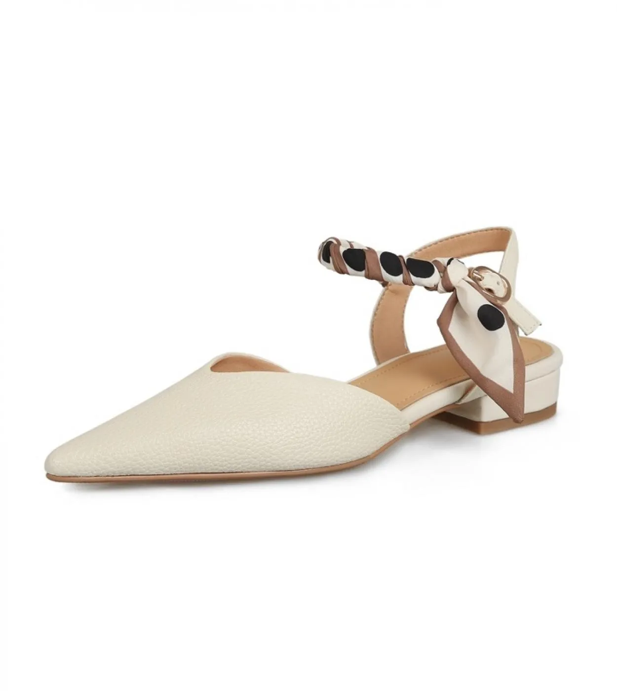 Sandali con tacco alto da donna Pantofole spesse beige verde estivo Fashion Party Bow Lolita Flats Women Mules Shoes Mujer Slide