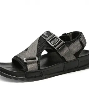 Sandali da uomo Gladiatori Scarpe casual romane allesterno Sandali da uomo traspiranti Sandali estivi comodi e leggeri Hombre P