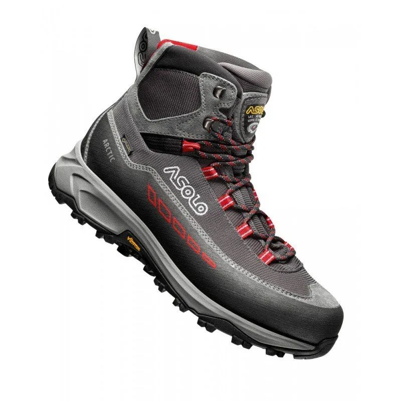 Scarpe da trekking Asolo Arctic Gv (Grey/Gunmetal/Red) Uomo
