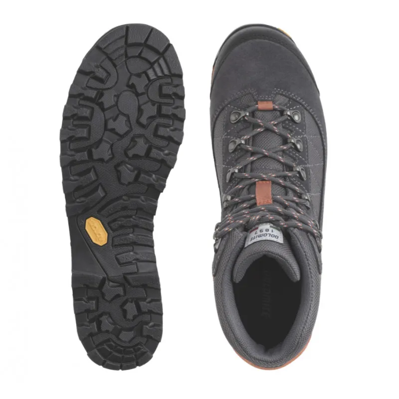 Scarpe da trekking da uomo Dolomite Zernez Gtx (Grigio asfalto/Arancione)