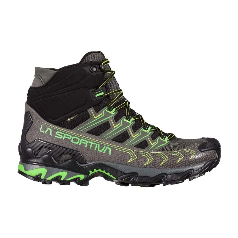 Scarpe da trekking La Sportiva Ultra Raptor II Mid Gore-Tex (Metal/Flash green) Uomo