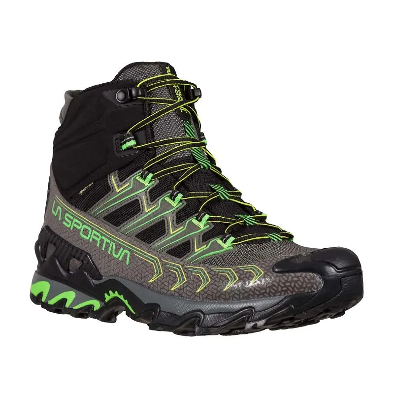 Scarpe da trekking La Sportiva Ultra Raptor II Mid Gore-Tex (Metal/Flash green) Uomo