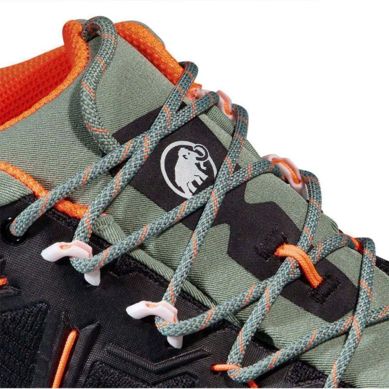 Scarpe da trekking Mammut Alnasca Knit III Low Donna (nero- giada)