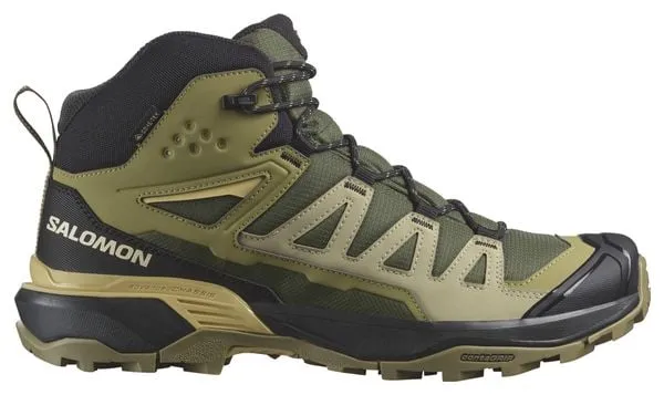 Scarpe da trekking Salomon X Ultra 360 Mid GTX Khaki Black